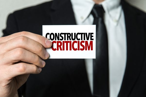 Delivering Constructive Criticism